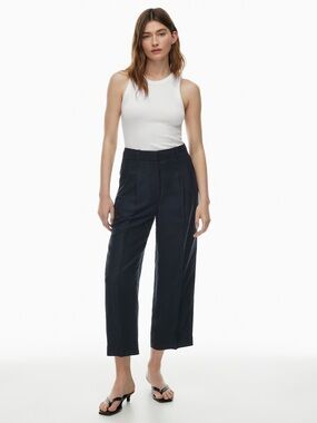 Aritzia Wilfred The Effortless Pant™ Cropped - CruiseLinen